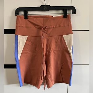 Aerie Hi-Rise Tie Bike Shorts